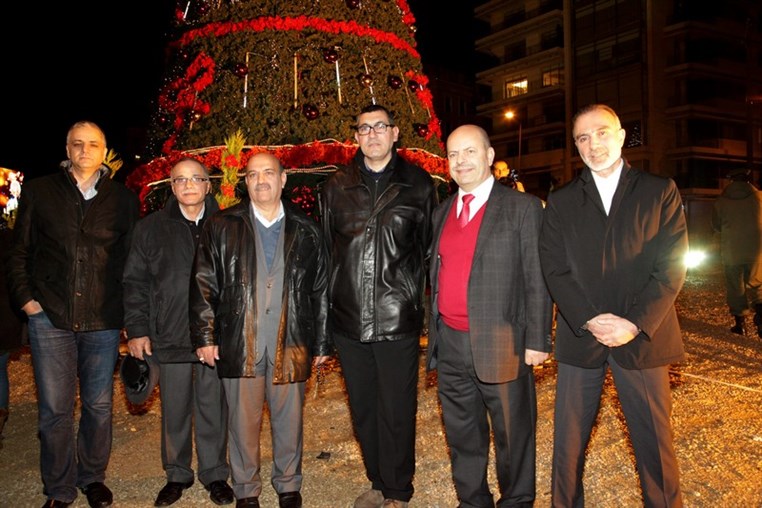 Christmas Tree at Beirut Martyrs Square 